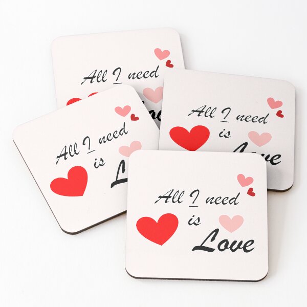 Item preview, Love quote - All I need is Love designed and sold by RDSmit.