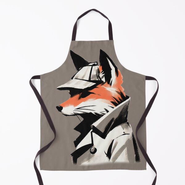 Item preview, Fox Detective in Trenchcoat and Hat designed and sold by Slick-Waffles.