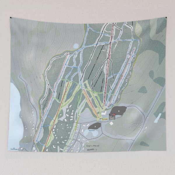Item preview, Owl's Head Resort Trail Map designed and sold by Mapsynergy.