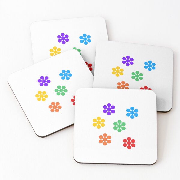 Item preview, Rainbow Flowers - subtle gay pride designed and sold by Inspirationmotivation.
