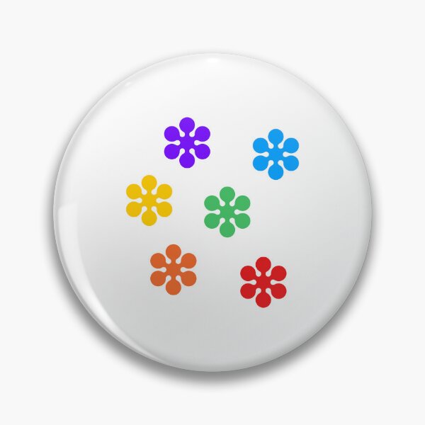 Item preview, Rainbow Flowers - subtle gay pride designed and sold by Inspirationmotivation.