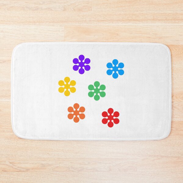 Item preview, Rainbow Flowers - subtle gay pride designed and sold by Inspirationmotivation.