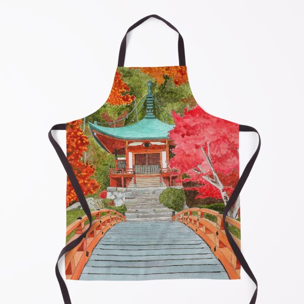 Item preview, Kyoto Daigo-ji Shrine in Autumn designed and sold by NatashaBirdi.