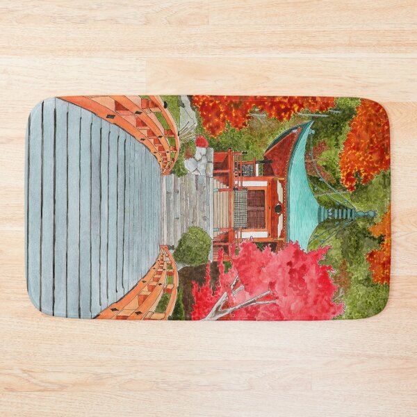 Item preview, Kyoto Daigo-ji Shrine in Autumn designed and sold by NatashaBirdi.