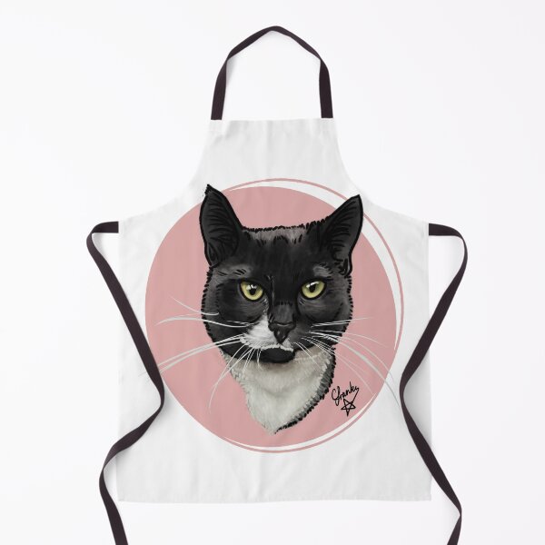 Item preview, white tash cat: rescue cat designed and sold by Made-by-Anxiety.