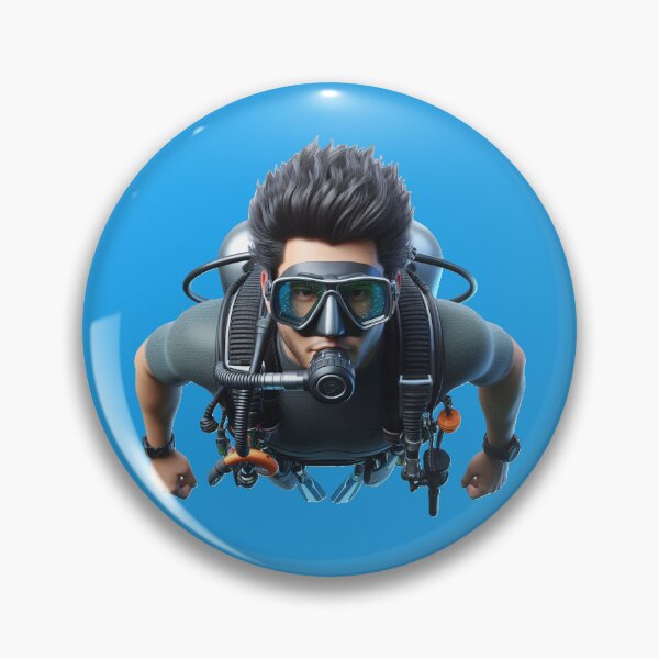 Item preview, Scuba Diver  designed and sold by WackyJacks.