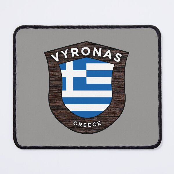 Item preview, Vyronas Greece Emblem Flag designed and sold by World Designs.