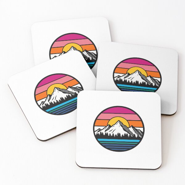 Artikelvorschau, 4WD Adventure: Retro Mountain Stripes for Outdoor Lovers entworfen und verkauft von Timegraf.
