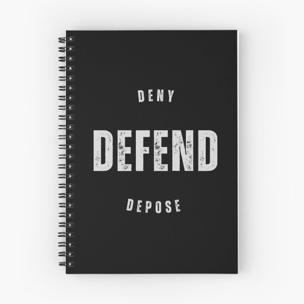 Item preview, Deny Defend Depose designed and sold by CapriCreatives.
