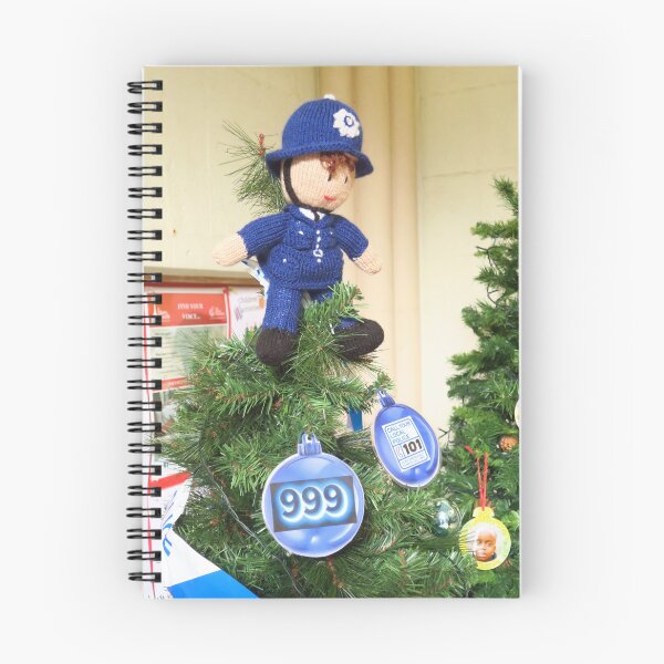 Item preview, Police Christmas Tree  designed and sold by wiggyofipswich.