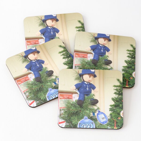 Item preview, Police Christmas Tree  designed and sold by wiggyofipswich.