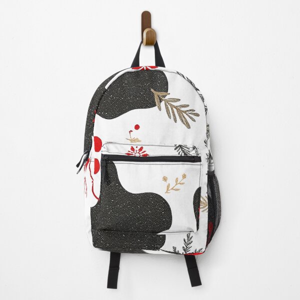 Item preview, Warm Winter Pattern: Cowhide, Fir Trees, Red Berries and Christmas Twigs - Red, Green, Gold, Yellow, Black, White - For Mug, Phone Case, Cushion, Blanket and More designed and sold by MUGpro.