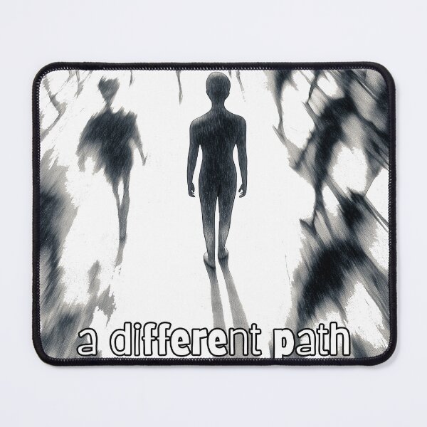 Item preview, A Different Path. Clarity & calm. Text Version. designed and sold by Shoot-The-Moon.