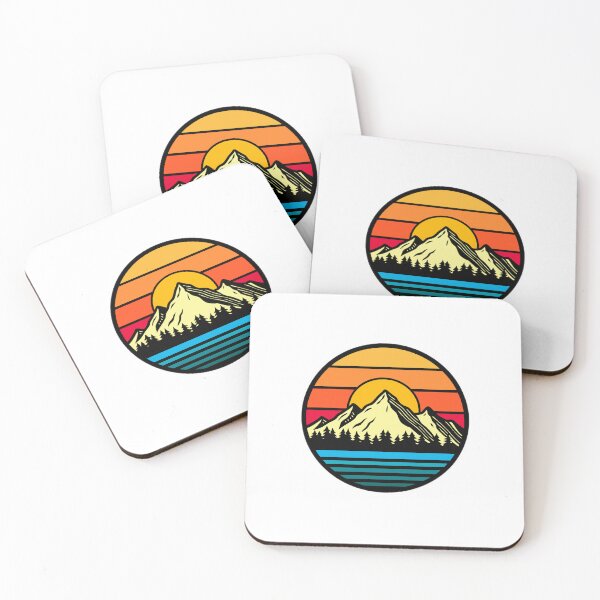 Artikelvorschau, 4WD Adventure: Retro Mountain Stripes for Outdoor Lovers entworfen und verkauft von Timegraf.