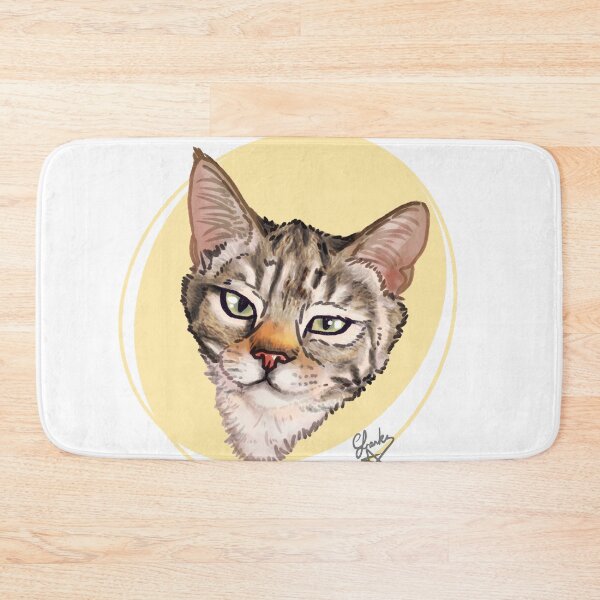 Item preview, Tabby rescue kitty designed and sold by Made-by-Anxiety.