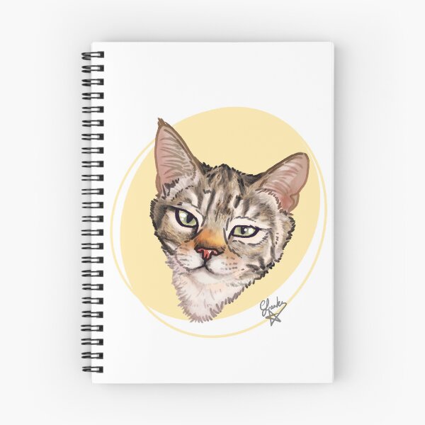 Item preview, Tabby rescue kitty designed and sold by Made-by-Anxiety.