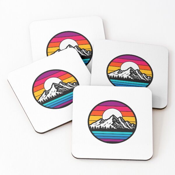 Artikelvorschau, 4WD Adventure: Retro Mountain Stripes for Outdoor Lovers entworfen und verkauft von Timegraf.