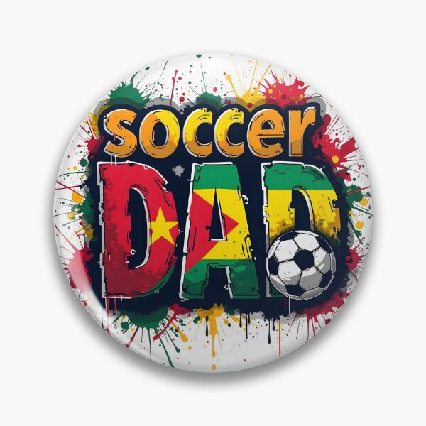 Item preview, Colorfull Soccer Dad designed and sold by naatala.