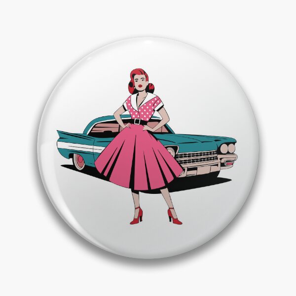 Item preview, Classic Rockabilly Charm designed and sold by Delemore Art.
