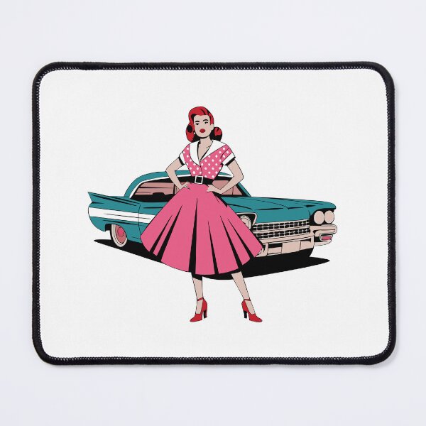 Artikelvorschau, Klassischer Rockabilly-Charme entworfen und verkauft von Delemore Art.