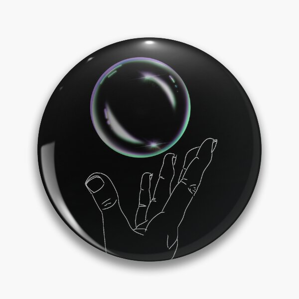 Item preview, Hand holding floating bubble designed and sold by Kayschmay.