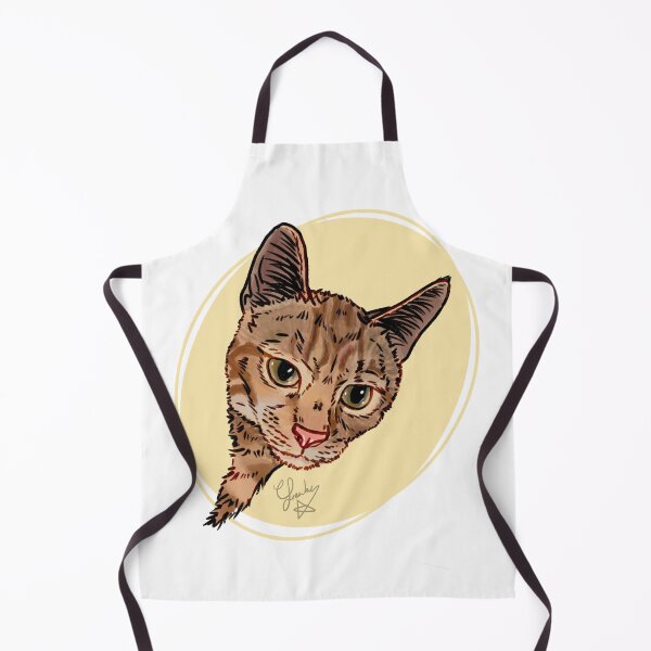 Item preview, Looking around the corner: Rescue cat designed and sold by Made-by-Anxiety.