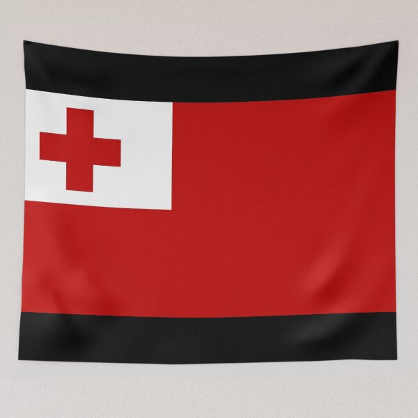 Item preview, Flag of Tonga designed and sold by TinaJostDesigns.