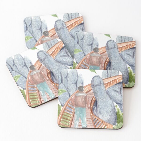 Item preview, a man steps across the bridge designed and sold by SportThreadz.
