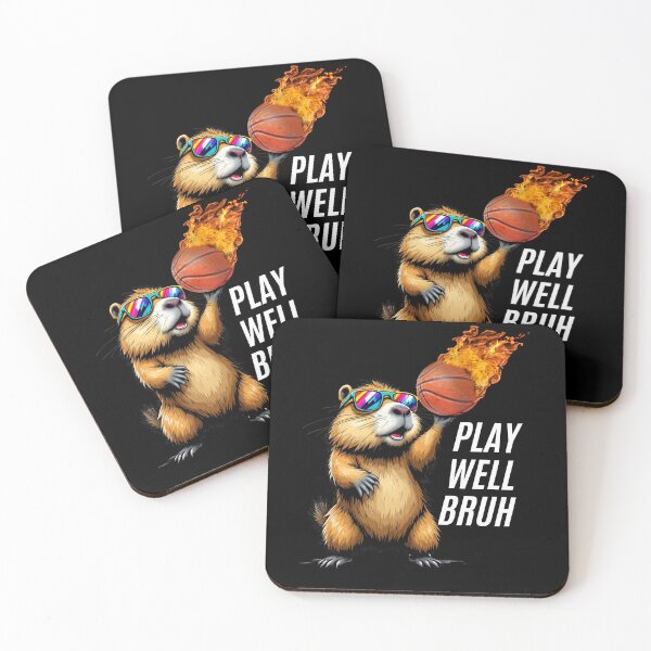 Item preview,  Basketball Heartbeat With Funny Capybara Animal designed and sold by swiftbinaries.