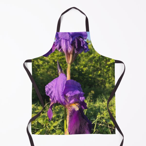 Item preview, Velvety Petals Purple Iris Fowers designed and sold by Quoppidou.
