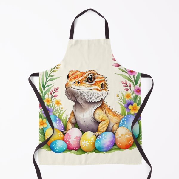 Item preview, Dragon Easter - Wild Flower Reptile Lovers - Bearded Dragon designed and sold by aylastyle.