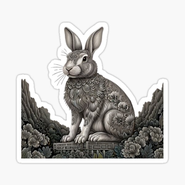 Item preview, Year of the Rabbit designed and sold by likbatonboot.