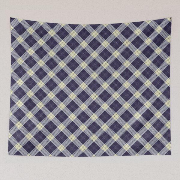 Item preview, Scottish pattern check, blue and beige 01 designed and sold by SpecialtiesShop.
