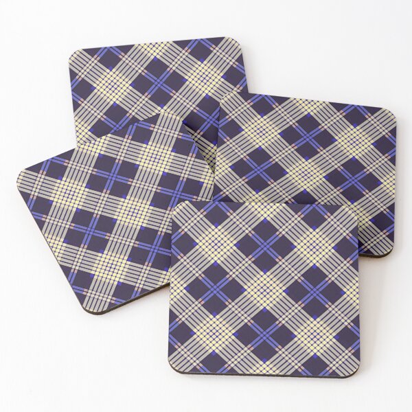 Item preview, Scottish pattern check, blue and beige 02 designed and sold by SpecialtiesShop.
