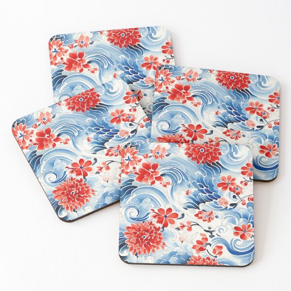 Item preview, Elegant Japanese Patterns: Harmony in Design designed and sold by CleanDecor.