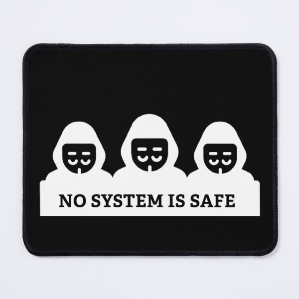 Item preview, Hacker, No System Is Safe designed and sold by AllYouCanDesign.