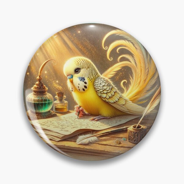 Item preview, Mucki's Poetic Feather designed and sold by LegademaArt.