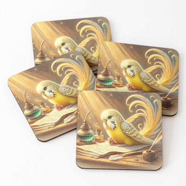 Item preview, Mucki's Poetic Feather designed and sold by LegademaArt.