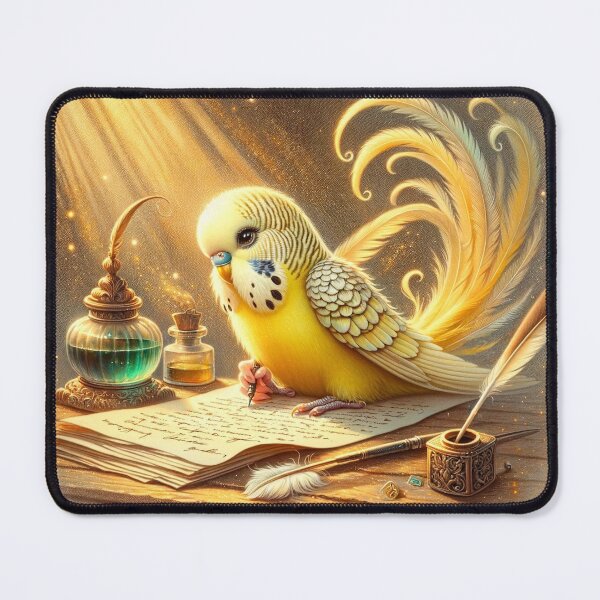 Item preview, Mucki's Poetic Feather designed and sold by LegademaArt.