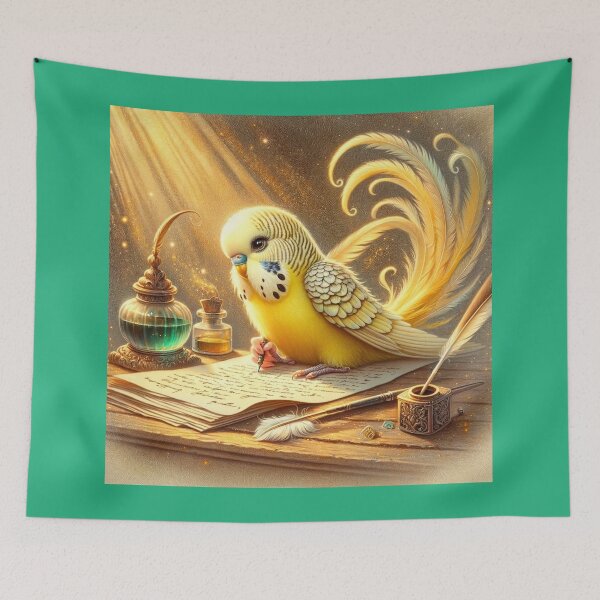 Item preview, Mucki's Poetic Feather designed and sold by LegademaArt.
