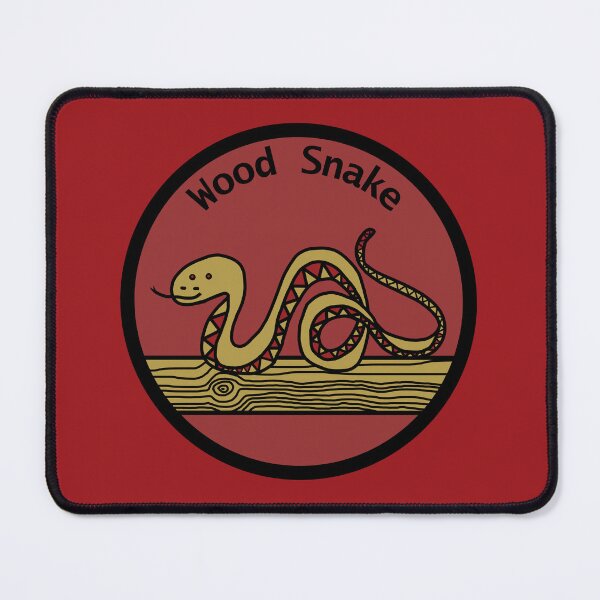 Item preview, Wood Snake Chinese Zodiac designed and sold by ellenhenry.