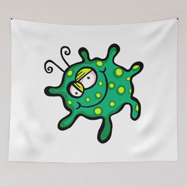 Item preview, Happy Green Spotty Germ designed and sold by Prawny.