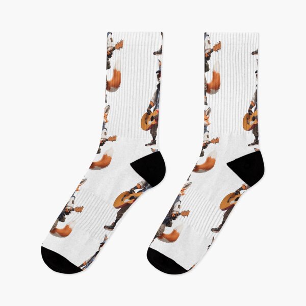 Item preview, A fox plays guitar designed and sold by HorizonStores.