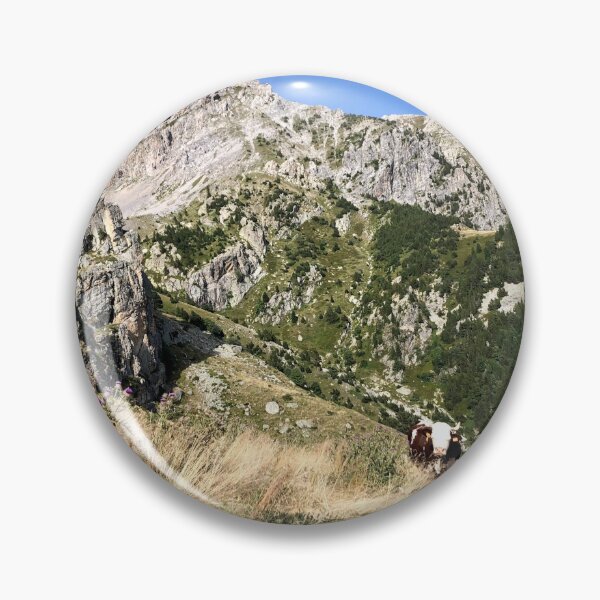 Item preview, Alpine Summer Landscape with Cow in the Mountains designed and sold by Quoppidou.