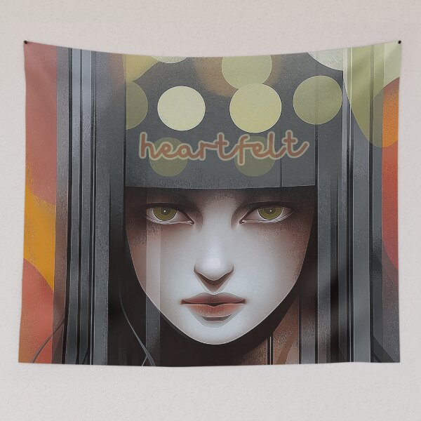 Item preview, Heartfelt. Emotional girl graphic design. Text version. designed and sold by Shoot-The-Moon.