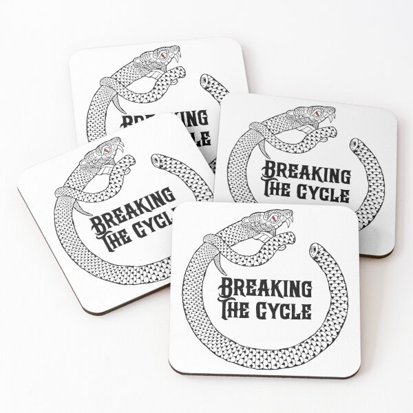 Item preview, Breaking the Cycle - Broken Ouroboros designed and sold by FranettiArt.