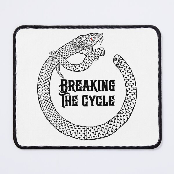Item preview, Breaking the Cycle - Broken Ouroboros designed and sold by FranettiArt.