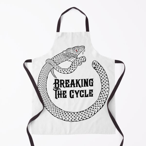 Item preview, Breaking the Cycle - Broken Ouroboros designed and sold by FranettiArt.