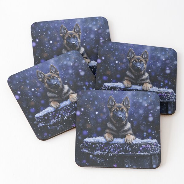 Item preview,  Wintery Malinois designed and sold by Nocturne  Paws.
