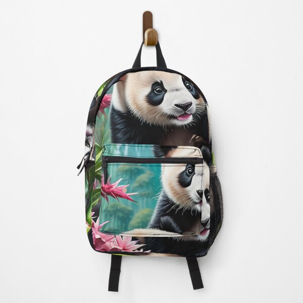 Item preview, Four Pandas on a Bamboo Tree designed and sold by SublimeMusings.